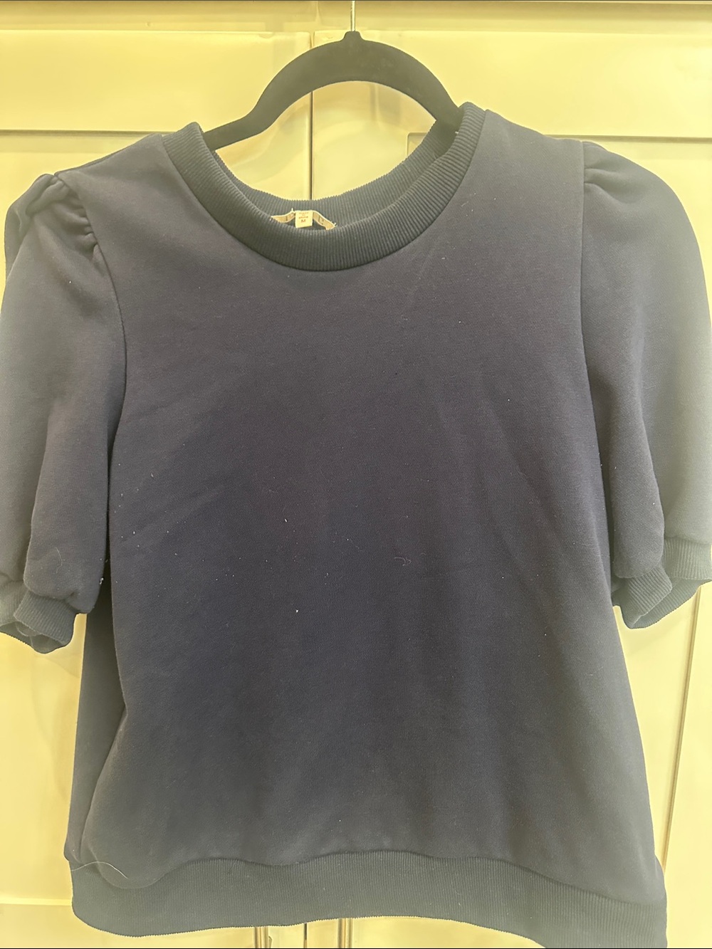 TCEC Navy Puff Sleeve Sweatshirt